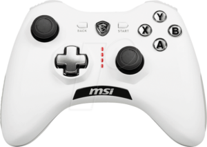 MSI GC20 V2 WH - MSI Force GC20 V2 White Wireless Gaming Controller