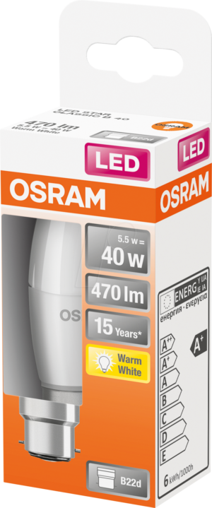 OSR 075504240 - LED-Lampe STAR B22d