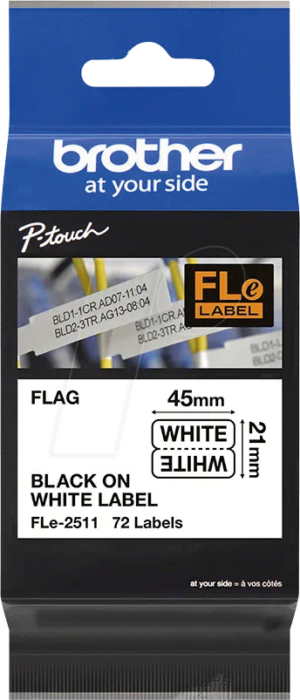 P-TOUCH FLE2511 - Einzelfähnchen-Etiketten