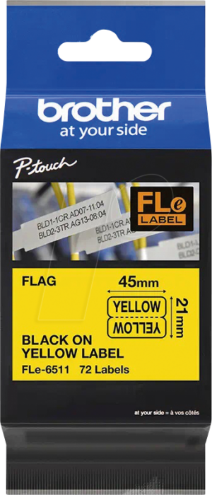 P-TOUCH FLE6511 - Einzelfähnchen-Etiketten