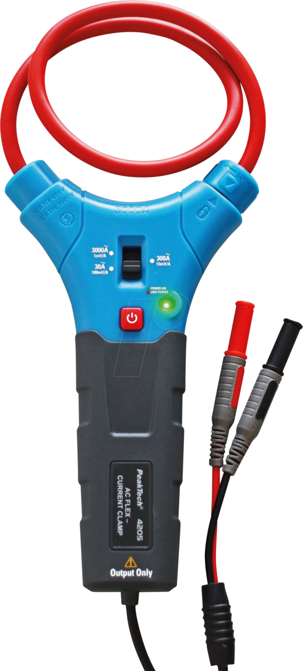 PEAKTECH 4205 - Flexible Stromzange P 4205