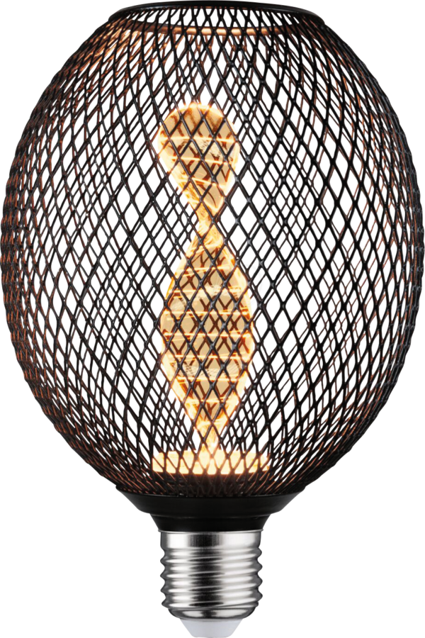 PLM 29086 - LED-Lampe Metallic Glow Helix E27
