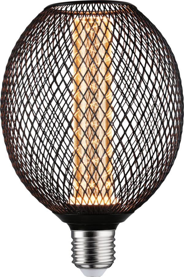 PLM 29087 - LED-Lampe Metallic Glow Spiral E27