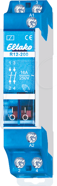 R12-200-230V - Schaltrelais - 2 Schließer