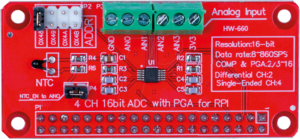 RPI ADC 1115 - Raspberry - A/D Wandler