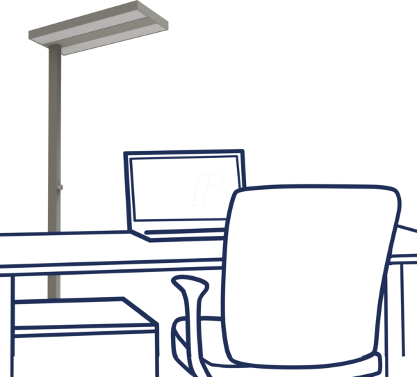 RK 1453163 - LED-Schreibtisch- Stehleuchte