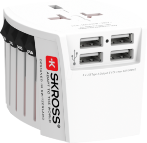 SKROSS MUV 4 - SKROSS World Adapter MUV 4xUSB