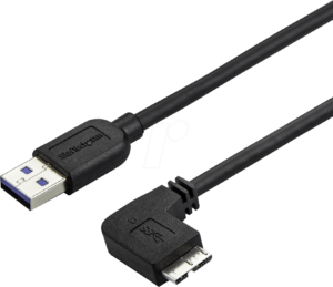 ST USB3AU1MRS - USB 3.0 Kabel USB-A > Micro-B Stecker gewinkelt 1