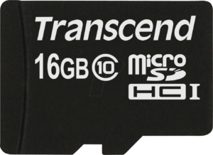 TS16GUSDC10 - MicroSDHC-Speicherkarte 16GB
