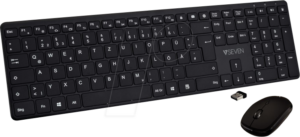 V7 CKW550DEBT - Tastatur-/Maus-Kombination