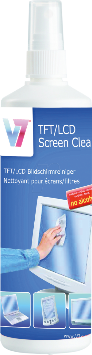 V7 VCL1620 - Reinigungsspray für TFT-/LCD-Monitore