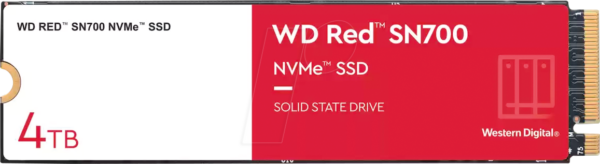 WDS400T1R0C - WD Red SN700 NAS NVMe SSD 4TB