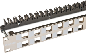 WKS PANEL 24 NI - 19'' Patchpanel für 24x Keystone Module