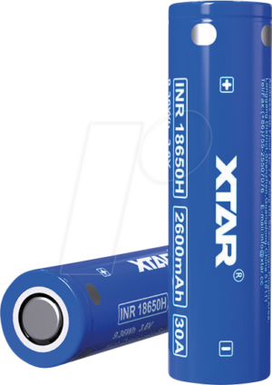 XTAR 18650 2600U - Industriezelle