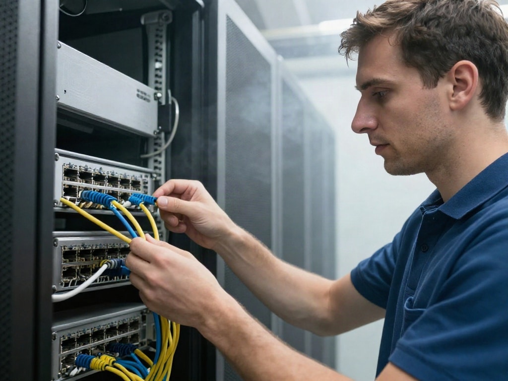 halogenfreies Netzwerkkabel