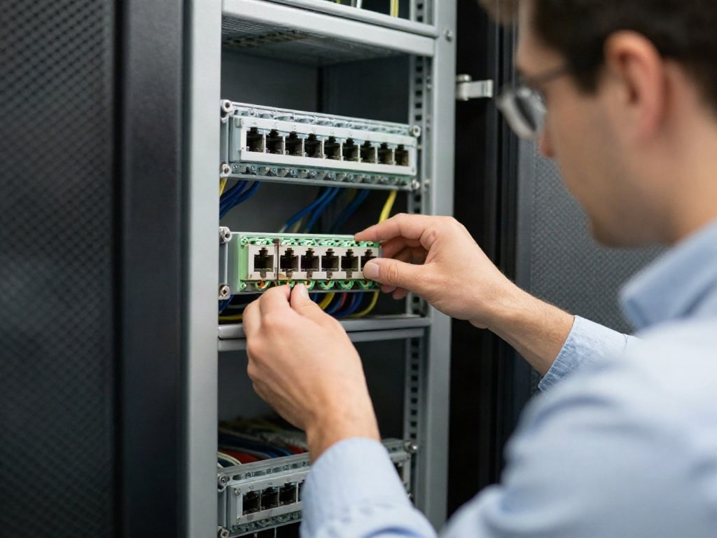 Keystone Patchpanel