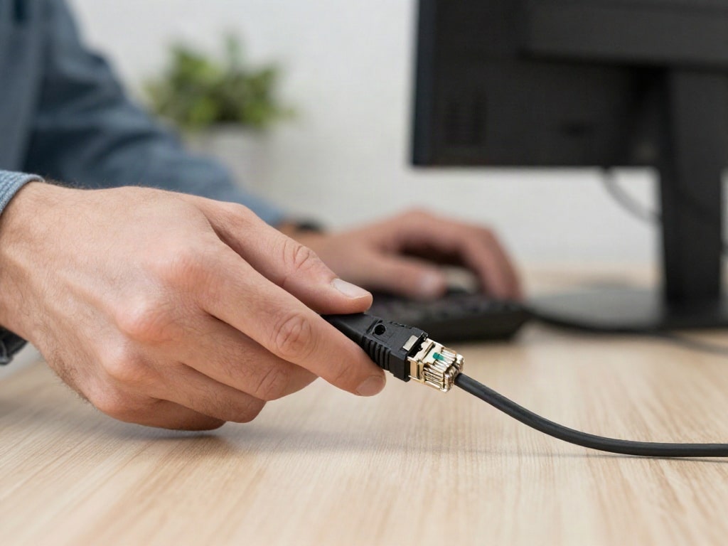 LAN Kabel Kupplung
