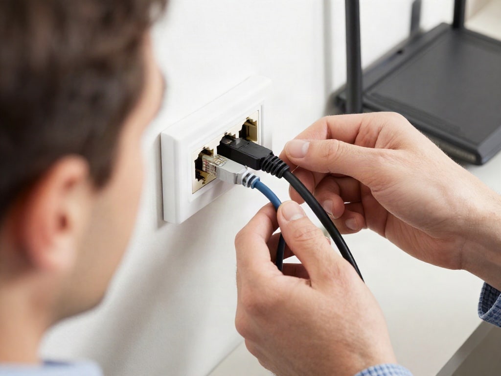 Netzwerkdose funktioniert nicht