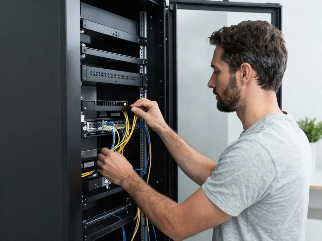 Netzwerkschrank Standort