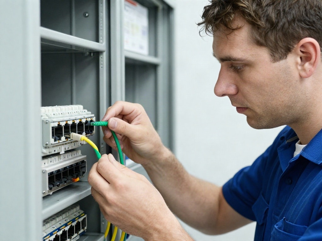 Patchpanel Erdung