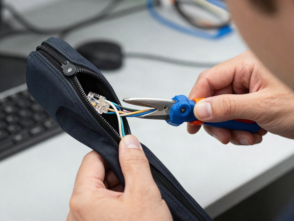 RJ45 Stecker Verlegekabel