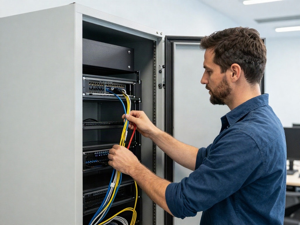 Netzwerkschrank Wandmontage