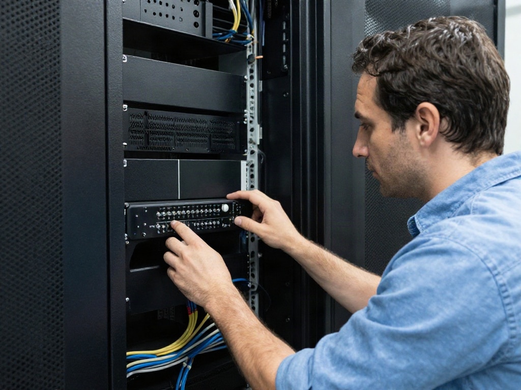 Netzwerkschrank Tiefe